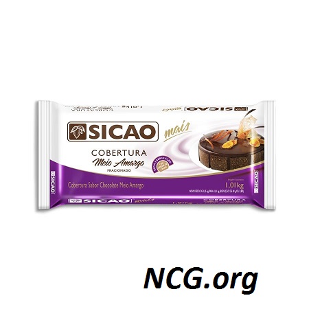 Barra de chocolate sem gluten - Chocolates Sicao : chocolate sem gluten - não contém gluten
