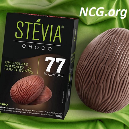 Ovo de páscoa 77% cacau sem gluten - Chocolate Stévia Choco tem gluten ?? Veja aqui a resposta do SAC - Nao Contem Gluten