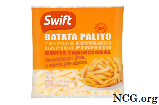 Batata frita Swift sem gluten - Batata frita da Swift tem gluten? Veja resposta do SAC - Não ContémGluten