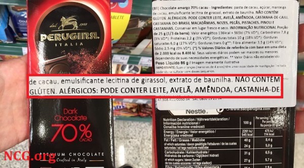 Chocolate Baci Perugina contém gluten ? Confira a resposta do SAC !