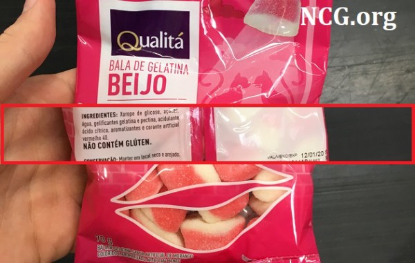 Balas de gelatina Qualita contém gluten ? Resposta do SAC