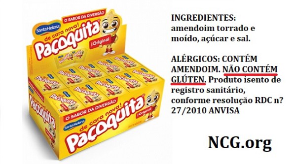 Paçoquita Santa Helena contém gluten? Confira a resposta do SAC