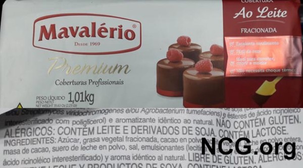 Chocolate Mavalério tem gluten? Confira a resposta do SAC