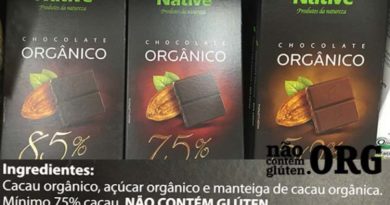 Chocolate Native contém gluten? Resposta do SAC