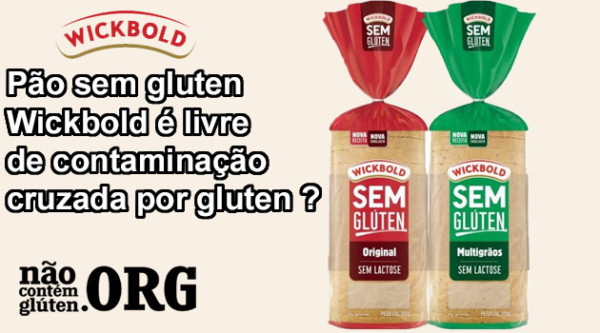 Pão sem gluten Wickbold é livre de contaminação cruzada por gluten ?