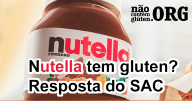 Nutella tem gluten? Confira a resposta do SAC