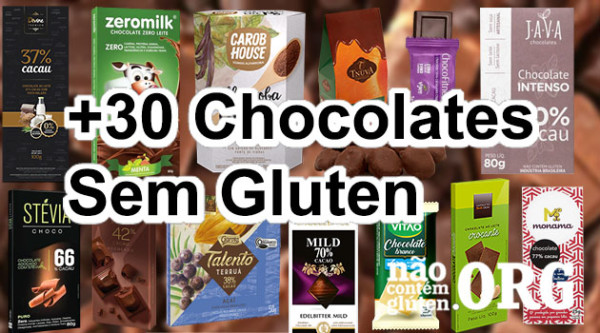 Chocolate tem gluten? Confira +30 chocolates sem gluten